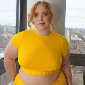 SxF Cotton Jersey Crop Top